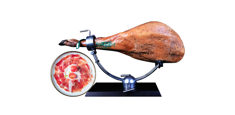 （帶骨）50%血統伊比利亞黑豬田園谷飼火腿